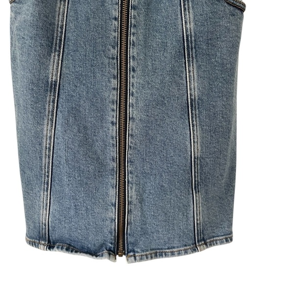Boyish The Hepburn Sing Street Denim Blue Dress NWT - Picture 4 of 9